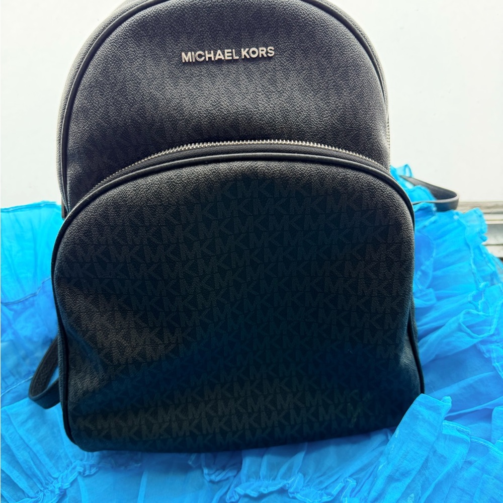 Michael Kors Charcoal Backpack